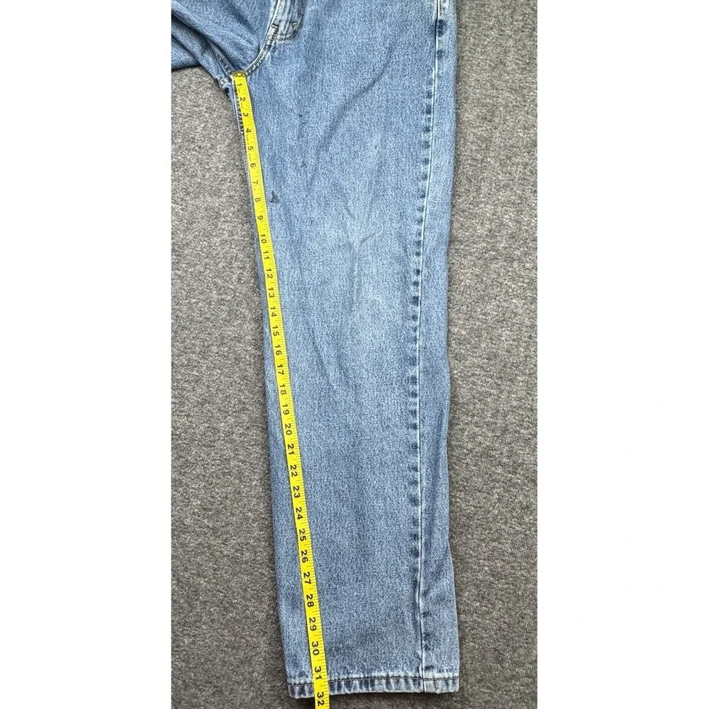 Levi 550 Jeans Mens 34x32 Blue Relaxed Fit Tapered Leg Casual Classic Denim Work